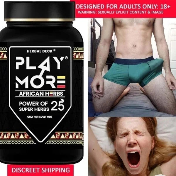 Play More African Herbal Powder – Endurance & Power Formula