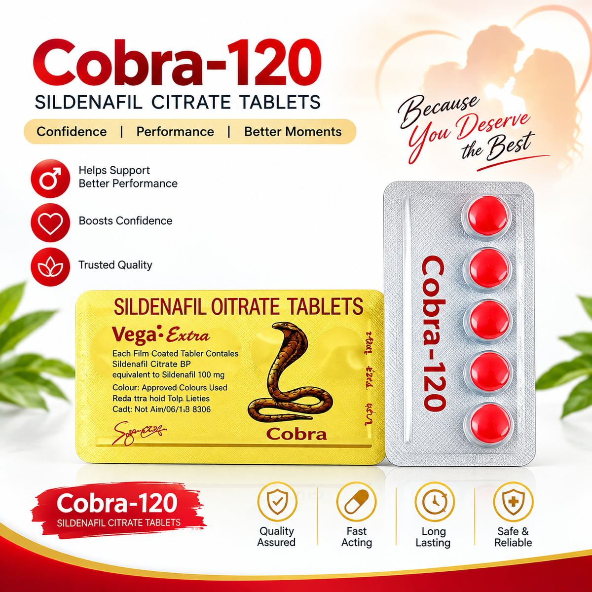 Cobra 5 Tablets (120 mg)