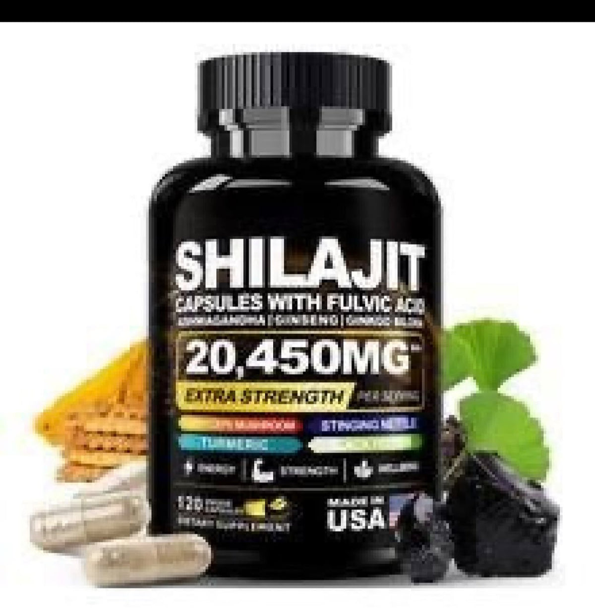 Shilajit capsule made in usa