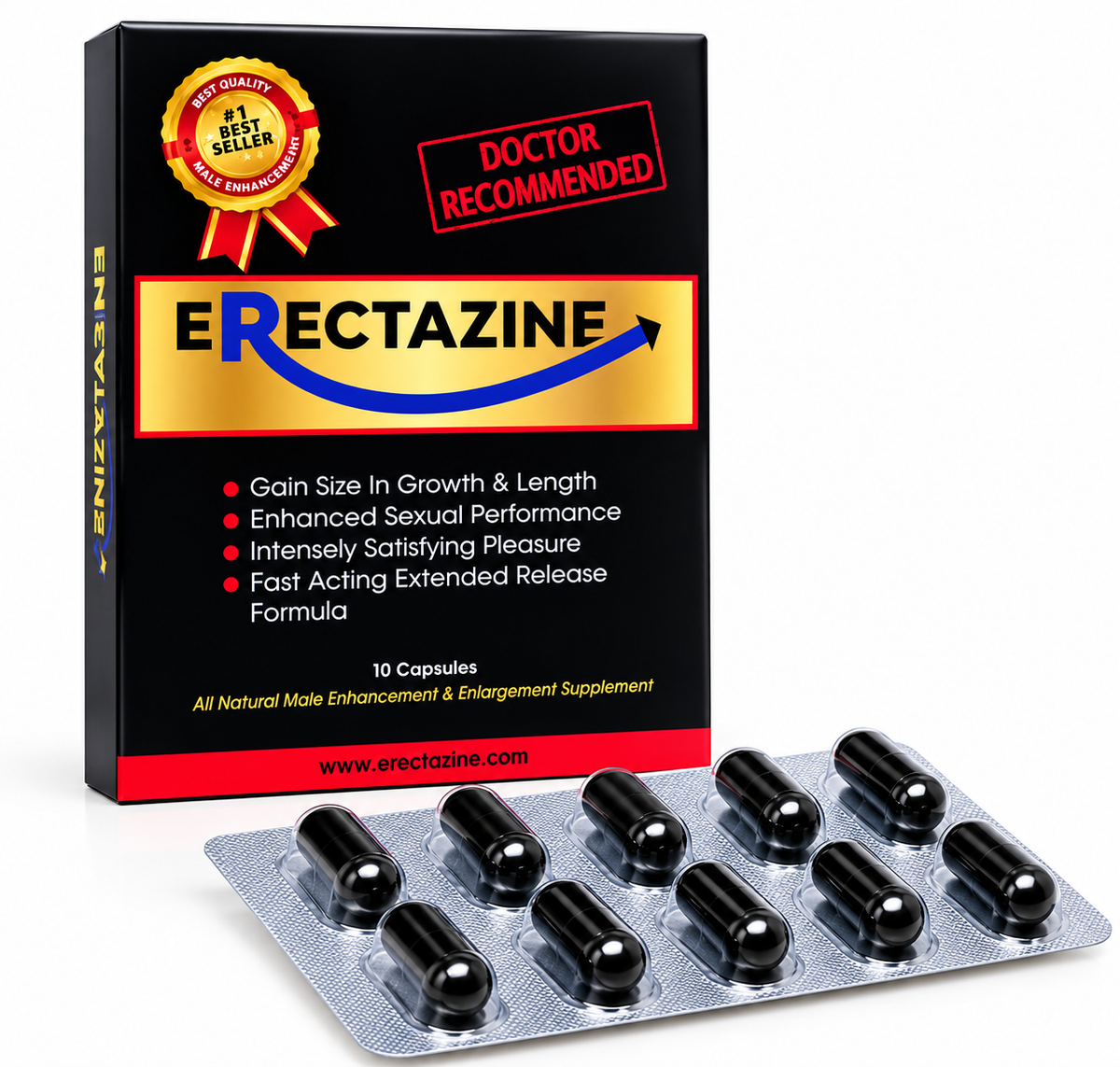 Erectazine All Natural Supplement for Men