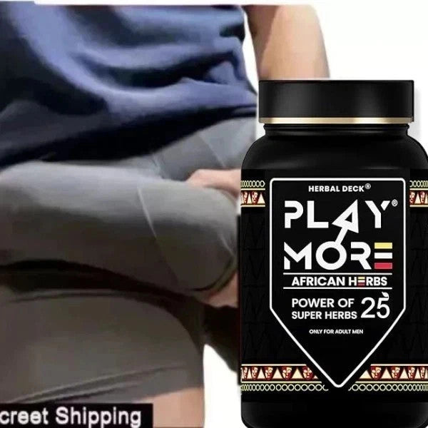 Play More African Herbal Powder – Endurance & Power Formula