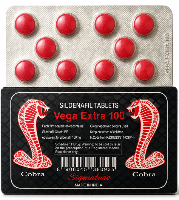 Red Cobra Extra 100 (10 Tablets)