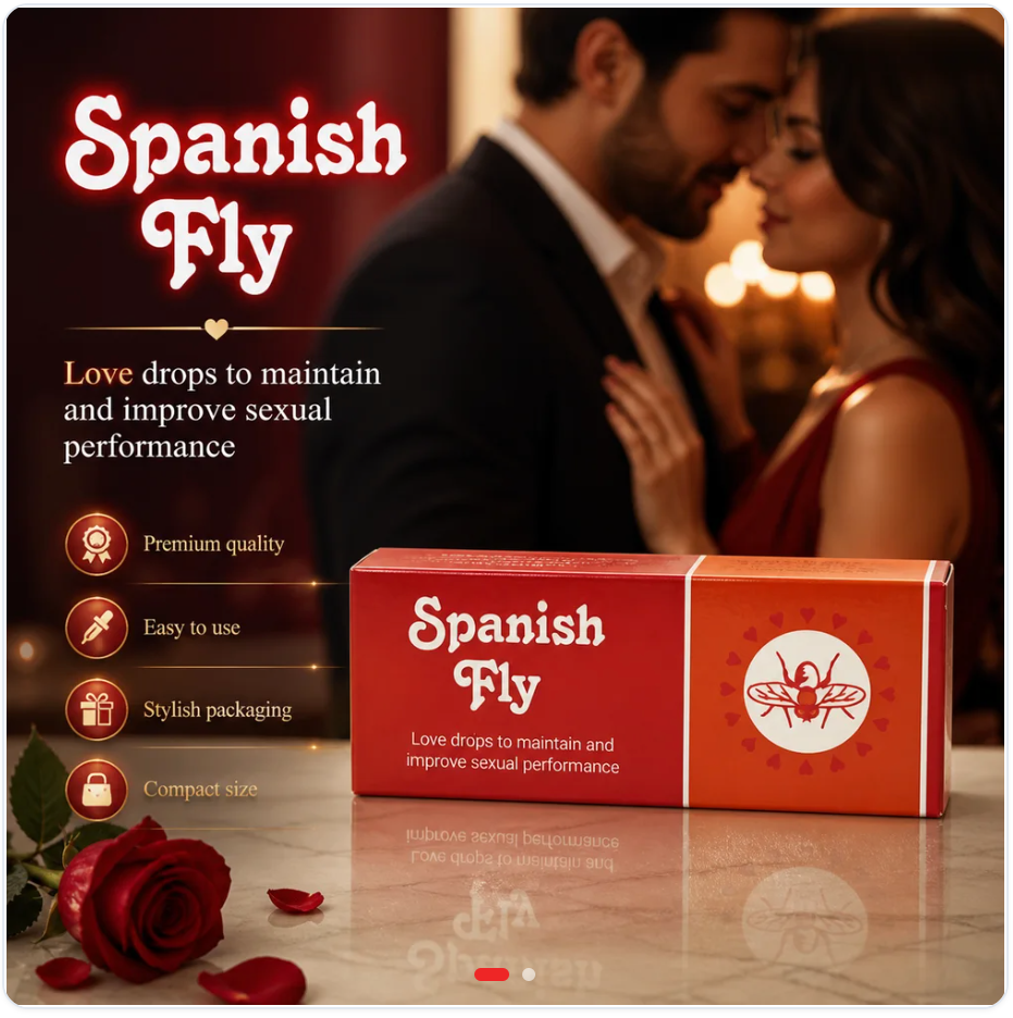 Spanish Fly Female Drops سبانيش فلاي للنساء - قطرات سحرية لإشعال الشغف